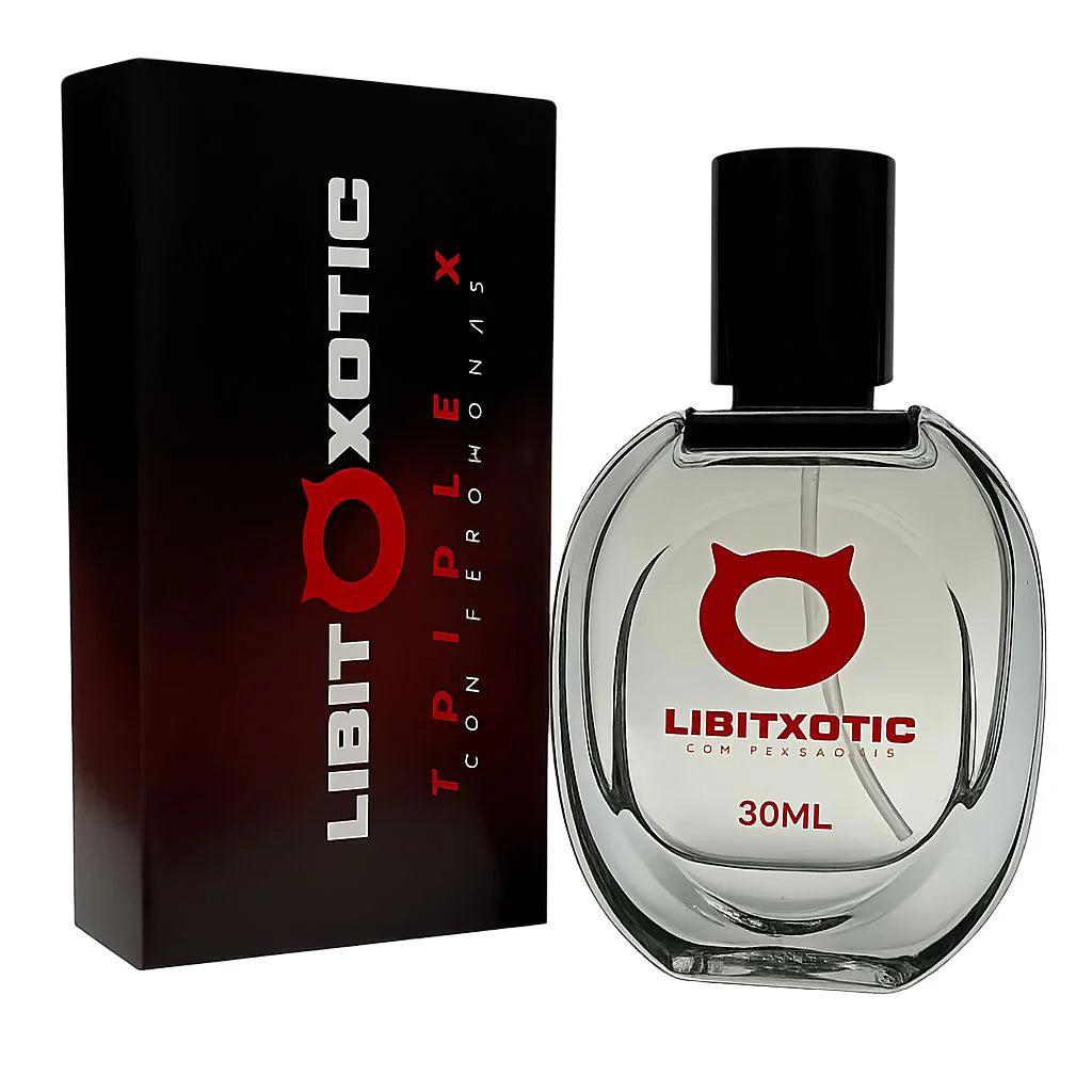 LIBIT XOTIC-PERFUME MASCULINO 30ml CON FEROMONAS PARA ATRAER A LAS MUJERES NATURALMENTE😈
